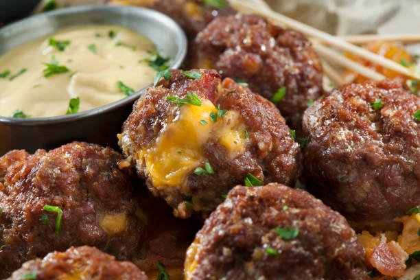 Stuffed Meatloaf bites recipe