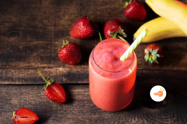 Strawberry banana smoothie recipe