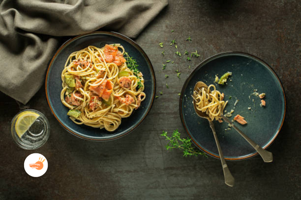 salmon pasta recipe