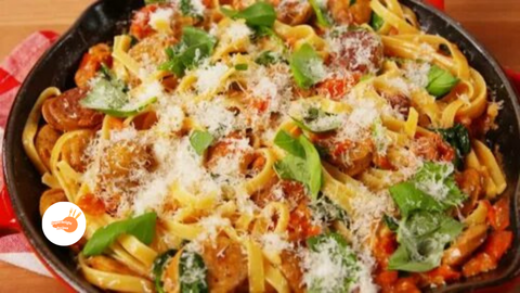 Tuscan Chicken Pasta