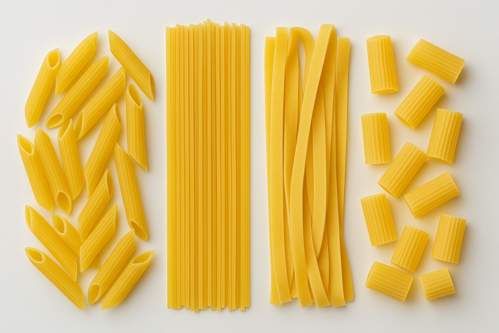 Tasty pasta dishes