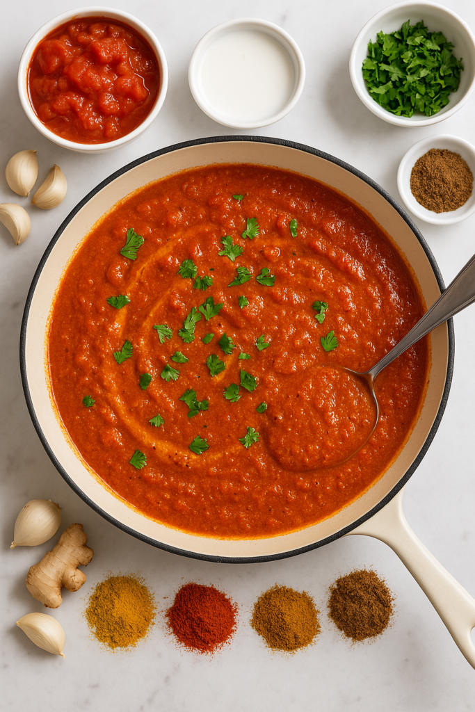 Tikka masala sauce