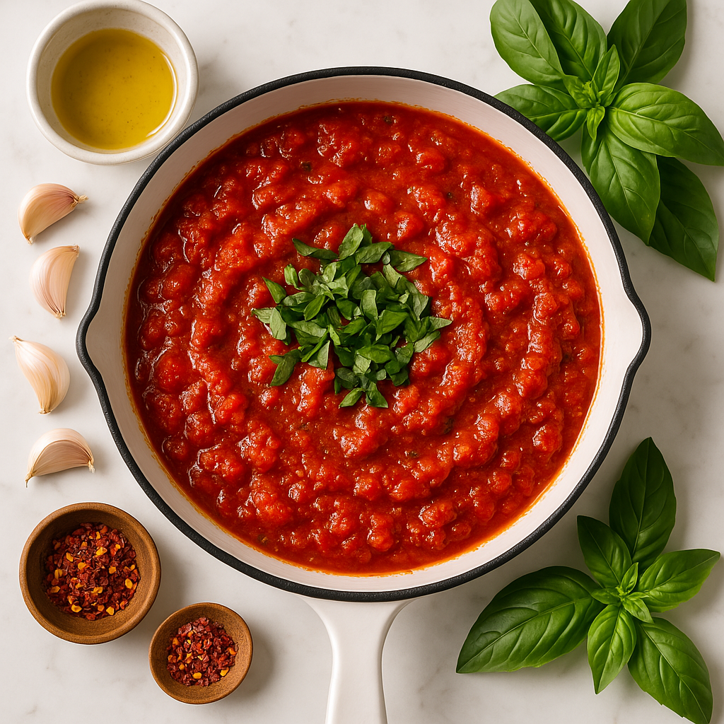 Tomato basil sauce