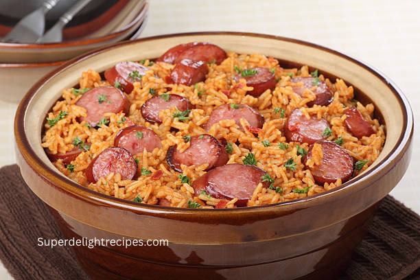 One-Pot Sausage and Rice Casserole: A Quick and Easy Comfort Meal 2 one-pot sausage and rice casserole recipe