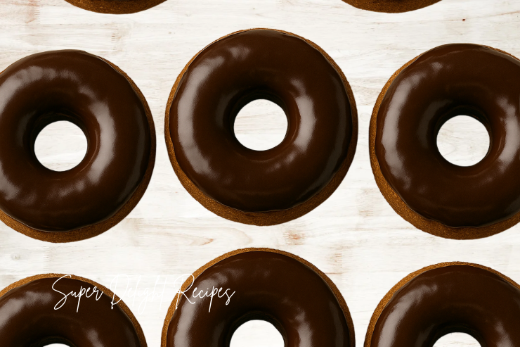 Keto donuts recipe with chocolate glaze
