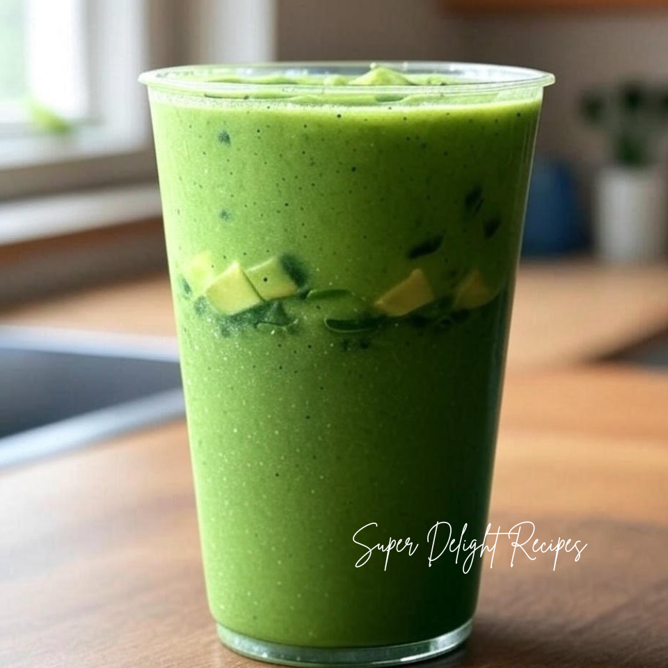 Keto Smoothie with Avocado for Low Carb Diet